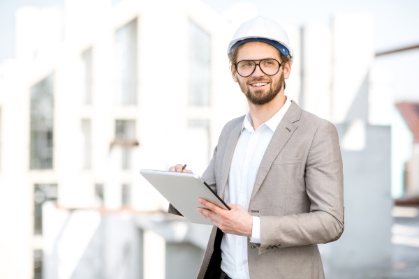 Handwerker bei der Arbeit